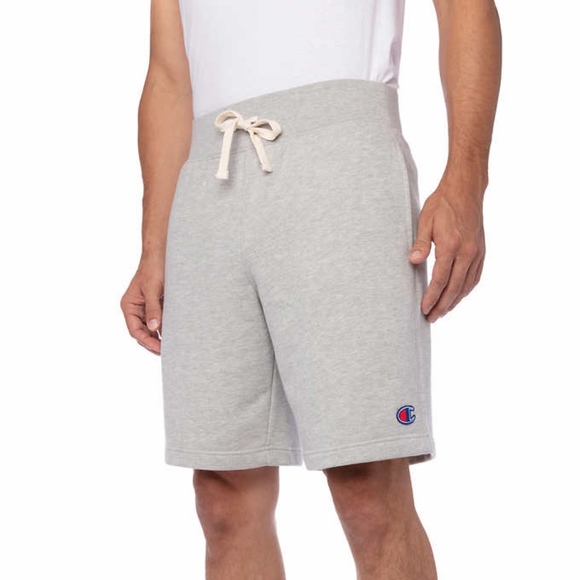 Champion Men’s French Terry Shorts - Gray - Picture 8 of 9